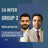 CA Inter Group 2 Combo | Regular Batch by CA Nitin Guru & CA Rishabh Jain | For Jan 26 & May 26 Exams